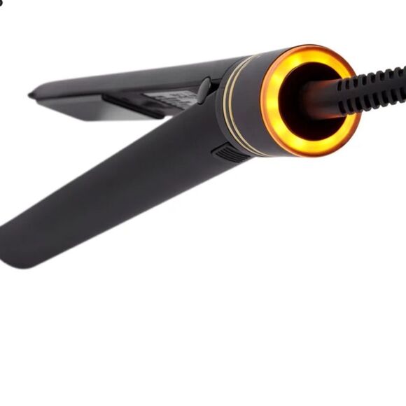 Hot Tools Pro Artist Black Gold Salon Ionic Flat Iron with Glove - Picture 9 of 9